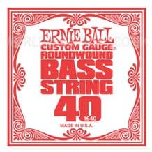 Ernie Ball BASS Guitar Strings - SINGLE STRING PACKS - All Gauges  .040 - .135
